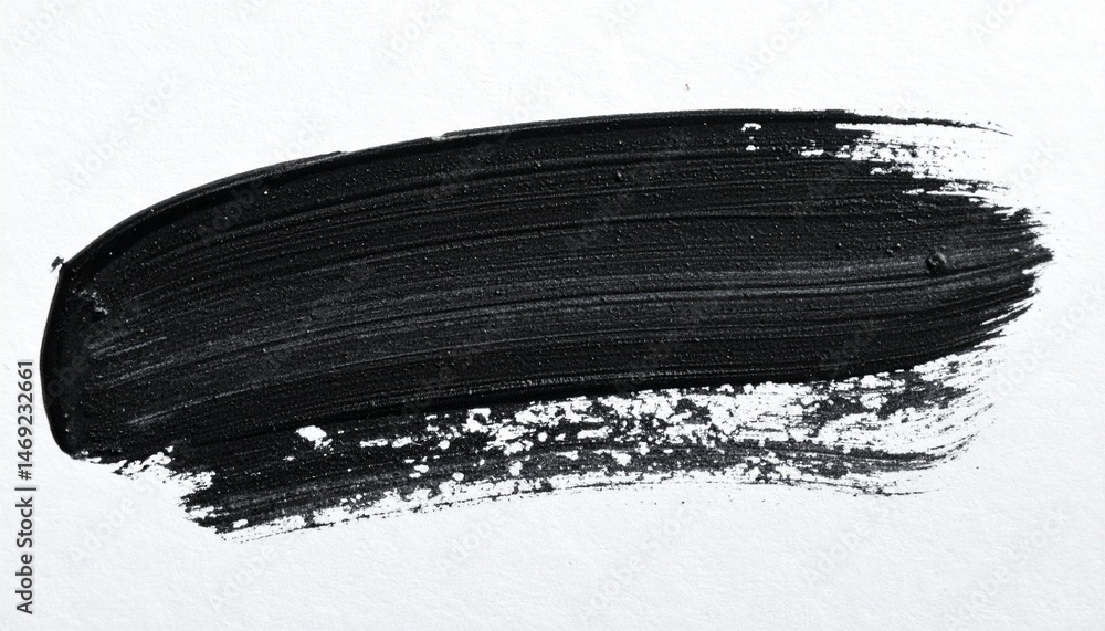 Fototapeta premium gold brushstroke on white background