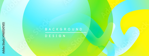 Abstract fluid shapes blend vibrant colors. Gradient transitions create dynamic visual effect. Modern design element for backgrounds.