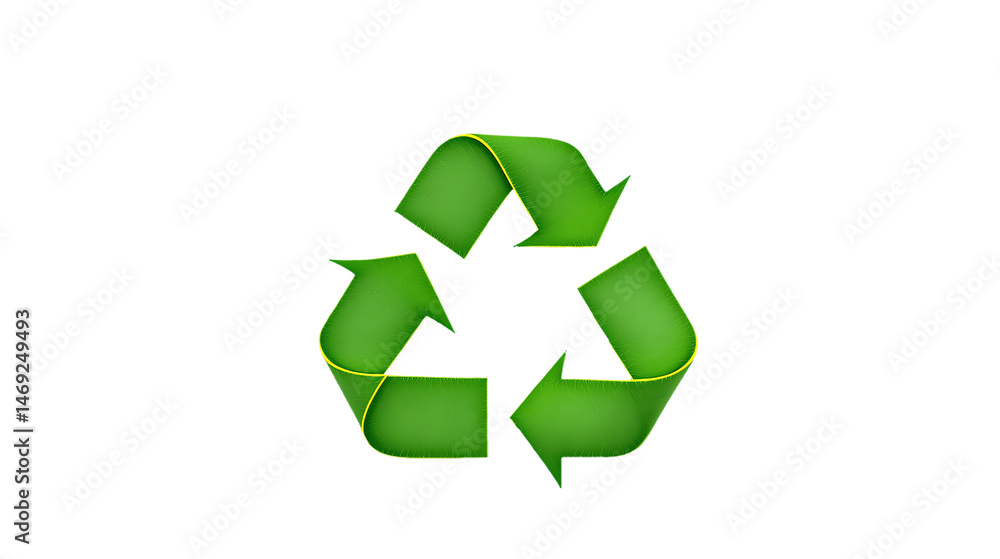 Obraz premium Embracing Sustainability Recycling as a Green Way to Improve Life on transparent background