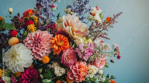 Wallpaper Mural Exquisite Floral Arrangement Displaying a Variety of Vibrant Color Flowers Torontodigital.ca