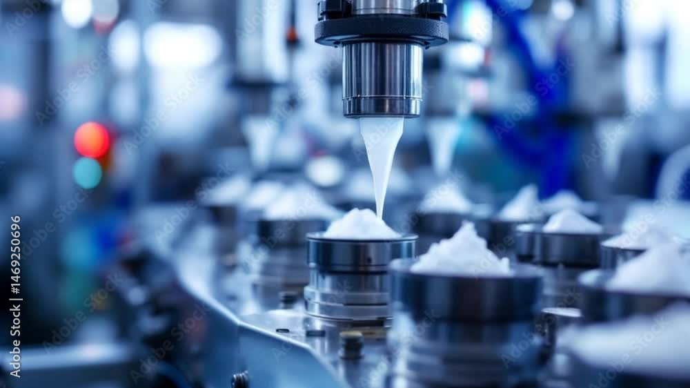 Automated Industrial Cream Filling Machine Process Automated Industrial Cream Filling Machine Process