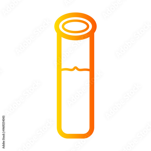 blood analysis gradient icon
