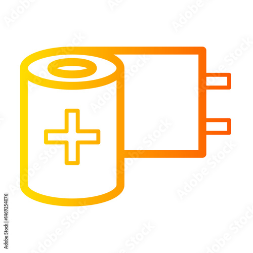 bandage gradient icon