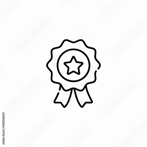 quality badge icon sign vector