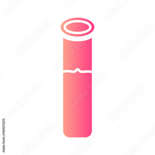 blood analysis gradient icon
