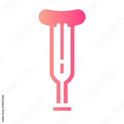 crutch gradient icon