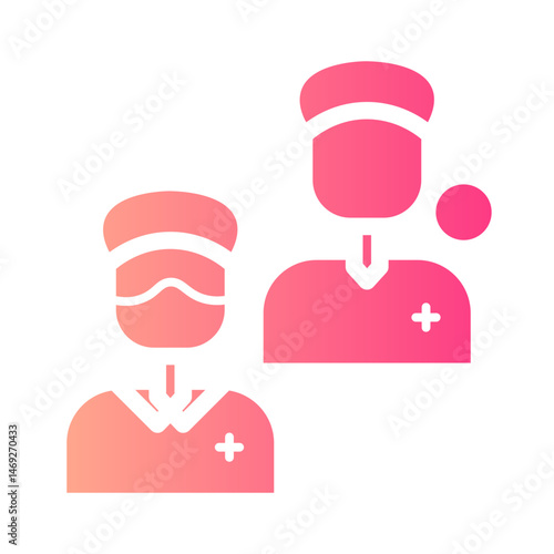 nurse gradient icon