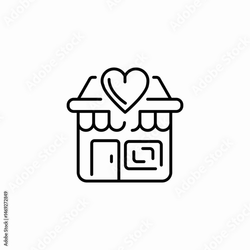 toy house icon sign vector