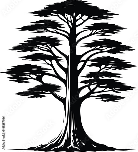 Swamp tree icon