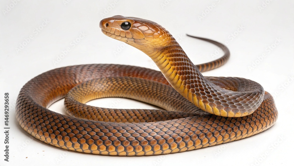 Central Ranges Taipan on studio background
Central Ranges Taipan on studio background