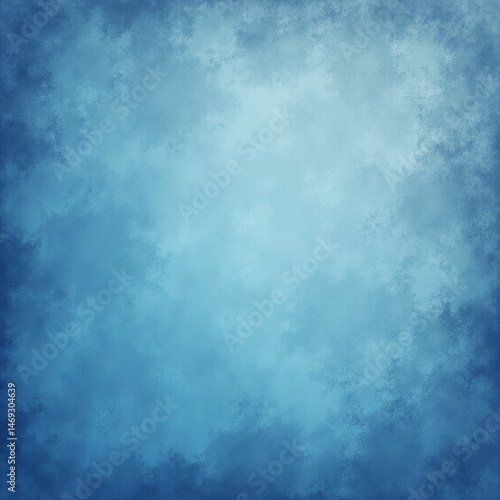 abstract old blue paper background featuring a marbled vintage texture