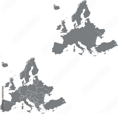 Europe map