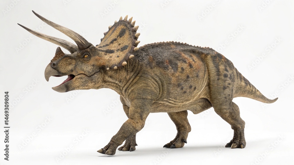 Ceratopsian on studio background
Ceratopsian on studio background