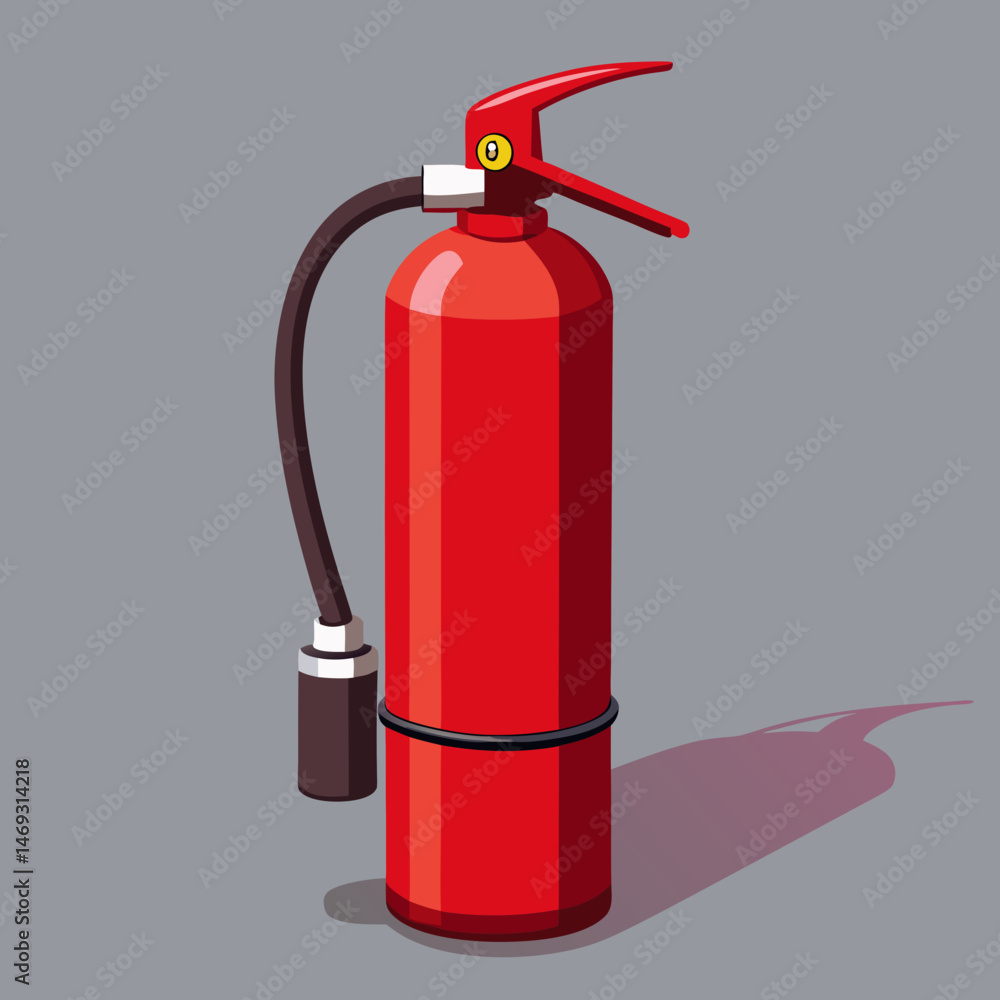 Obraz premium fire extinguisher vector