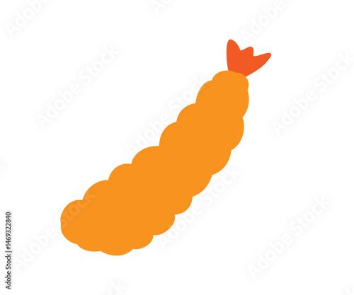 エビフライのイラスト素材