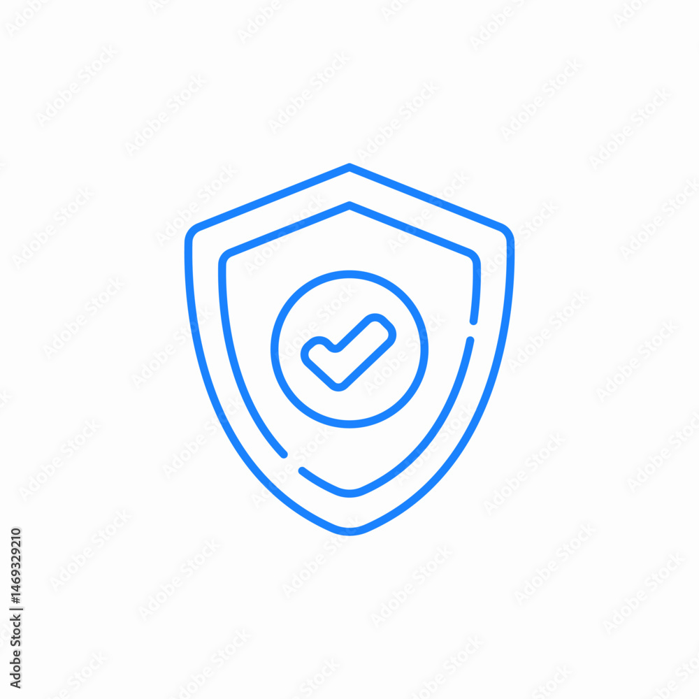 verified shield icon sign vector verified shield icon sign vector