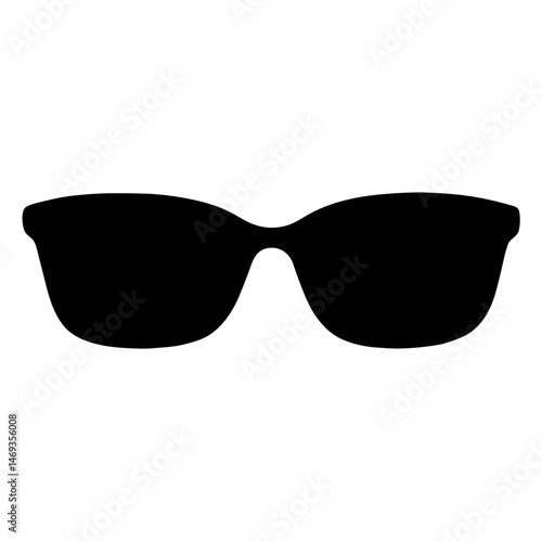 Eyeglasses silhouette