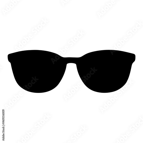Eyeglasses silhouette