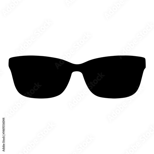 Eyeglasses silhouette