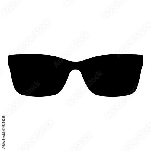 Eyeglasses silhouette