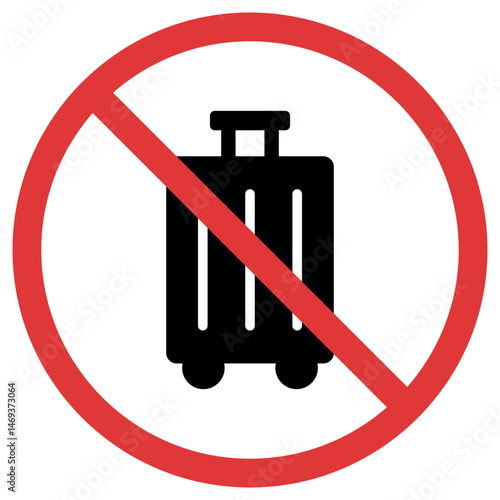 캐리어 금지 아이콘