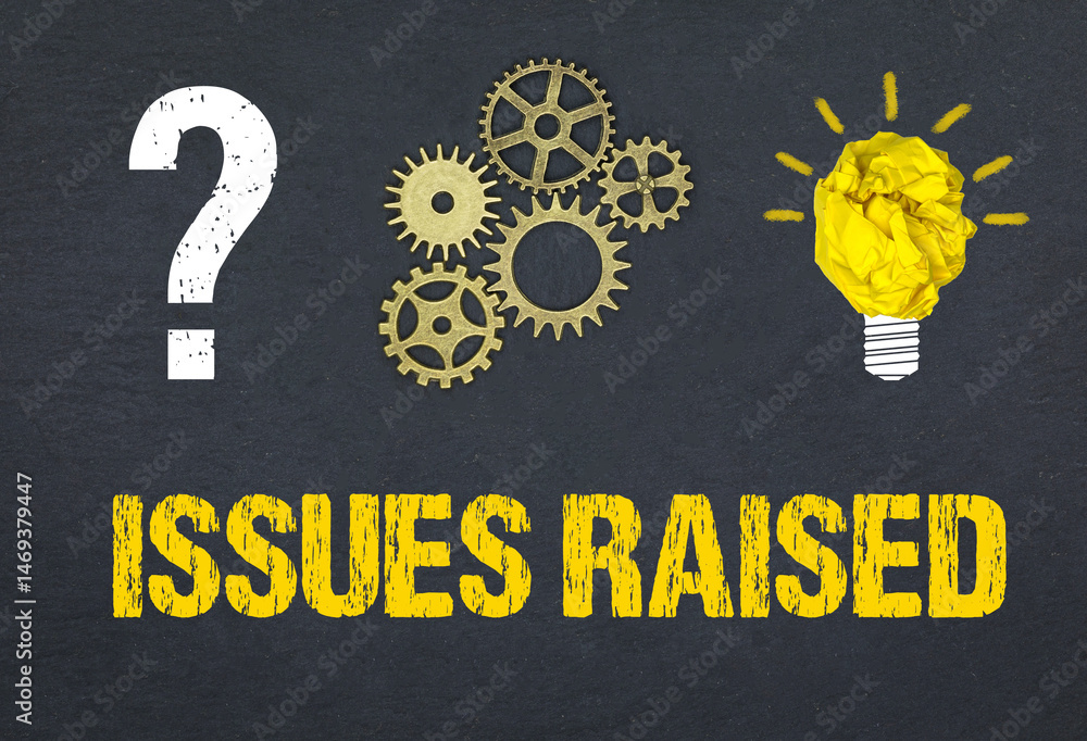 Obraz premium Issues Raised