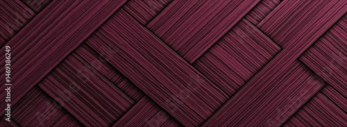 Intricate, deep burgundy woven pattern