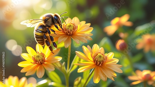 bee on a flower