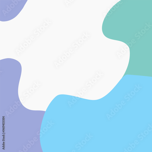 Abstract background design with light blue, light purple, and white colors, with a touch of dark blue