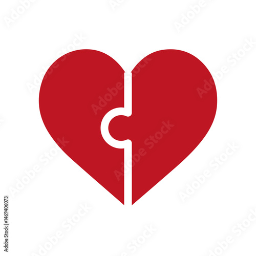 Hearts icons set Symbols of love and heartbreak