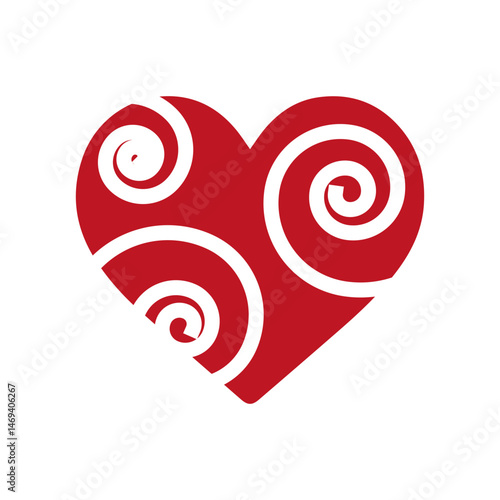 Hearts icons set Symbols of love and heartbreak