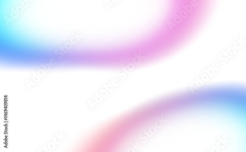Abstract glowing color gradients shape effect on transparent background. Vibrant multicolored blurred gradient shaped effect background used for graphics use. Glowing neon colors effect, grungy.