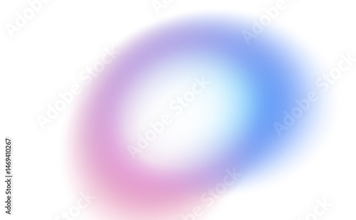 Obraz na płótnie Abstract glowing color gradients shape effect on transparent background. Vibrant multicolored blurred gradient shaped effect background used for graphics use. Glowing neon colors effect, grungy. w salonie