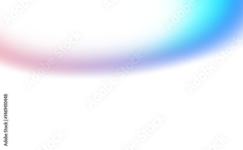 Obraz na płótnie Abstract glowing color gradients shape effect on transparent background. Vibrant multicolored blurred gradient shaped effect background used for graphics use. Glowing neon colors effect, grungy. w salonie