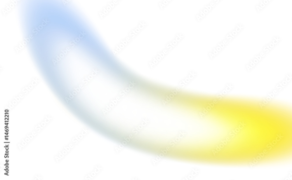 Abstract glowing color gradients shape effect on transparent background. Vibrant multicolored blurred gradient shaped effect background used for graphics use. Glowing neon colors effect, grungy.