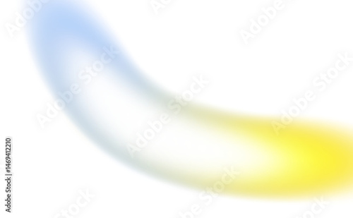Obraz na płótnie Abstract glowing color gradients shape effect on transparent background. Vibrant multicolored blurred gradient shaped effect background used for graphics use. Glowing neon colors effect, grungy. w salonie