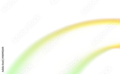 Obraz na płótnie Abstract glowing color gradients shape effect on transparent background. Vibrant multicolored blurred gradient shaped effect background used for graphics use. Glowing neon colors effect, grungy. w salonie