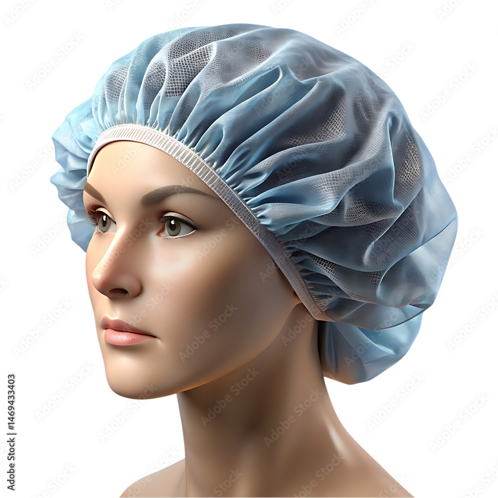 Disposable Bouffant Cap: Medical Headwear, Hygiene Cap, Hair Net, Surgical Cap Disposable Bouffant Cap: Medical Headwear, Hygiene Cap, Hair Net, Surgical Cap