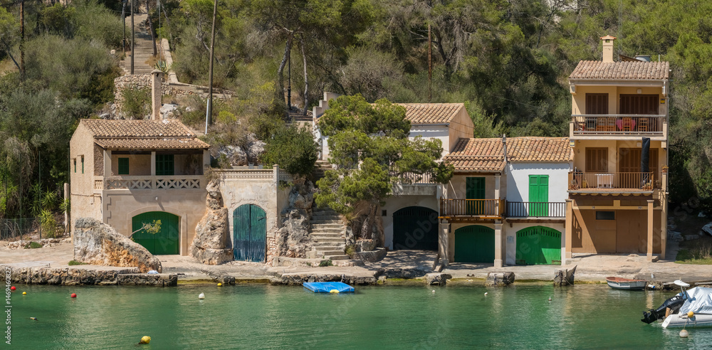 Charming fishing village of Cala Figuera, Mallorca, Balearic Islands, Spain.