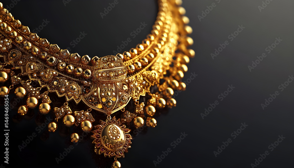 traditional Luxury Style gold jewellery ornaments