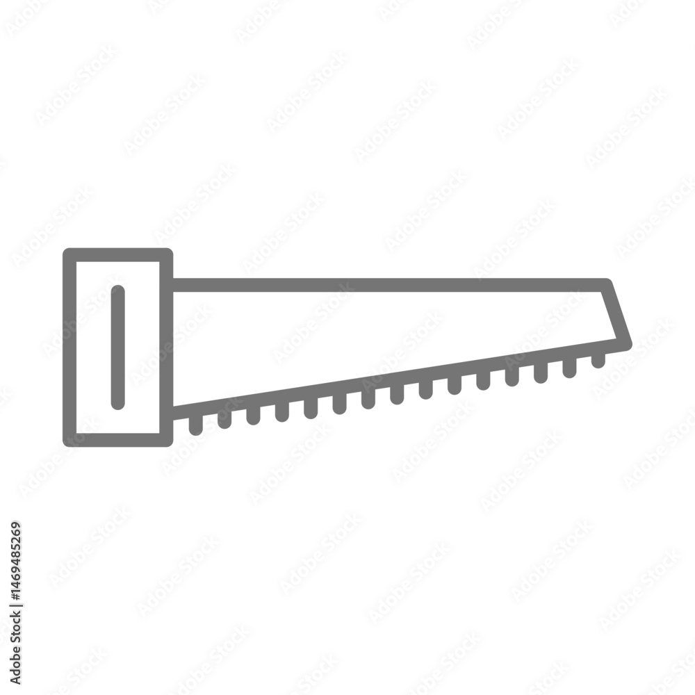 Saw icon design Saw icon design