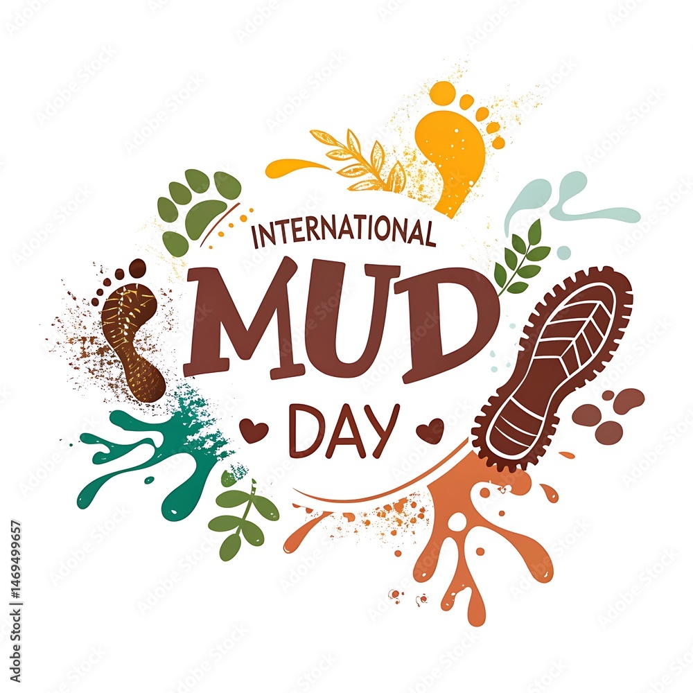 Obraz premium international mud day
