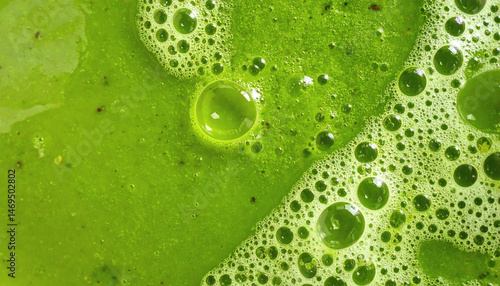 Green juice background texture, featuring vibrant and refreshing tones for a natural and healthy aesthetic.