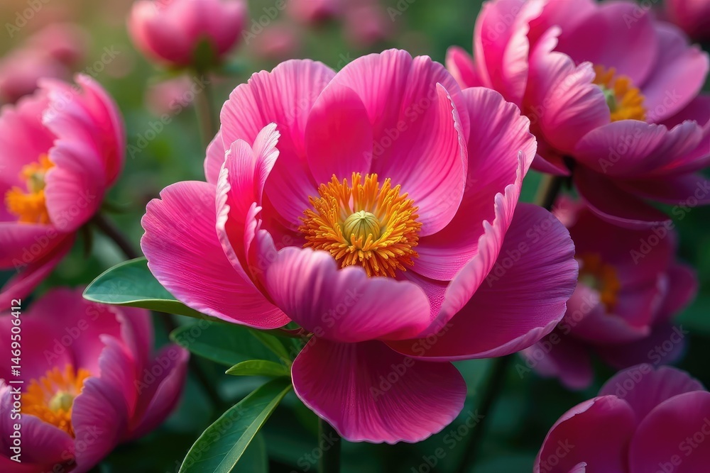 Bold peony blossoms in vibrant hues, densely arranged , floral, peony, botanical Bold peony blossoms in vibrant hues, densely arranged , floral, peony, botanical