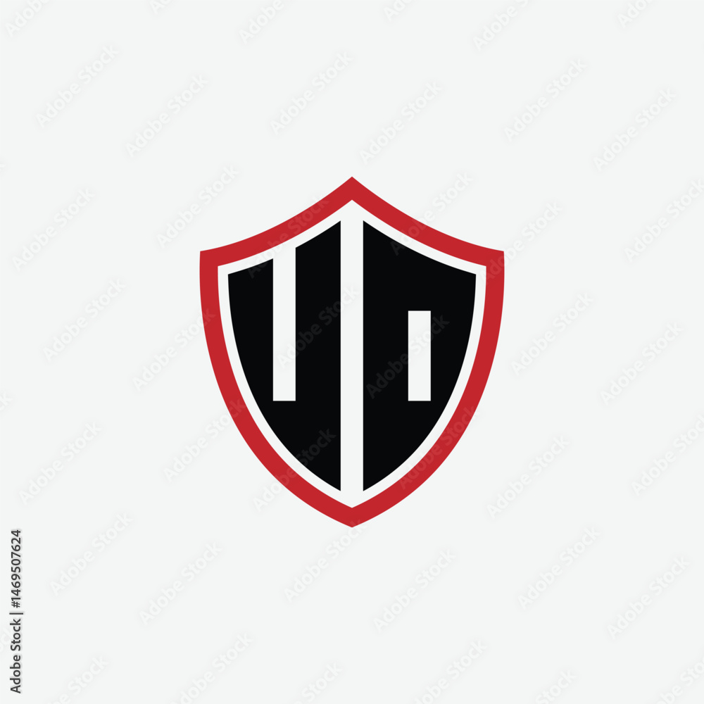 812 shield logo shape letter alphabet educational learning U D 812 shield logo shape letter alphabet educational learning U D