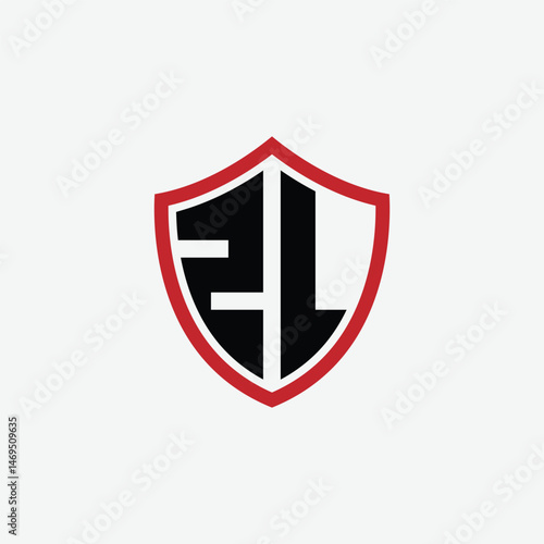 Free Download 835 shield logo shape letter alphabet educational learning Z L - GFXLoad