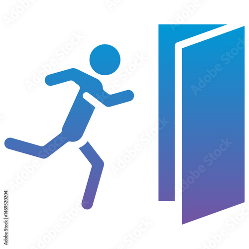 Emergency Exit Icon