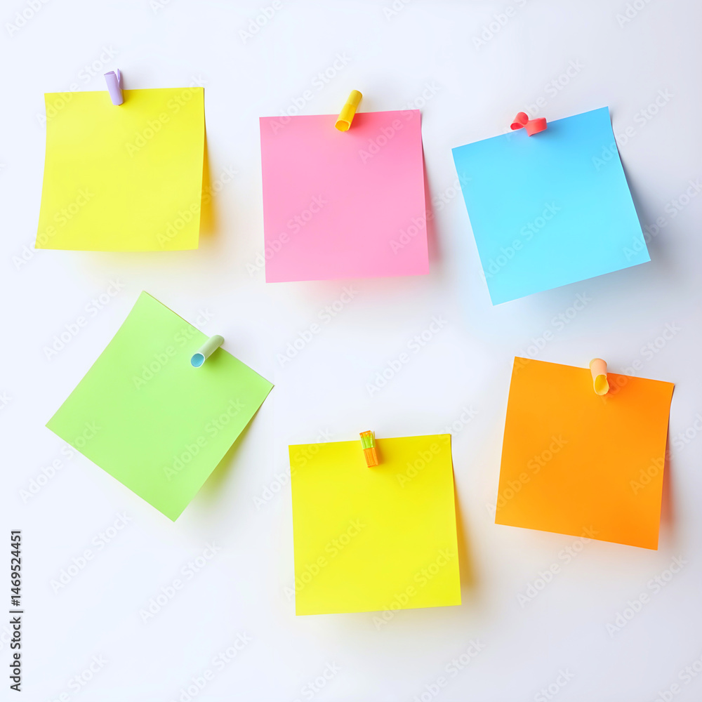 yellow sticky notes with pins yellow sticky notes with pins