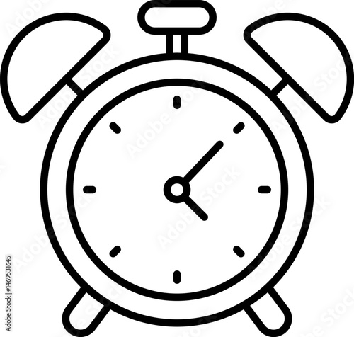 alarm (2) illustration on a white background     