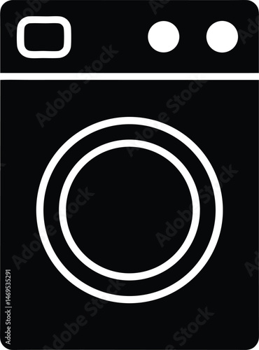 washing machine icon vector illustration